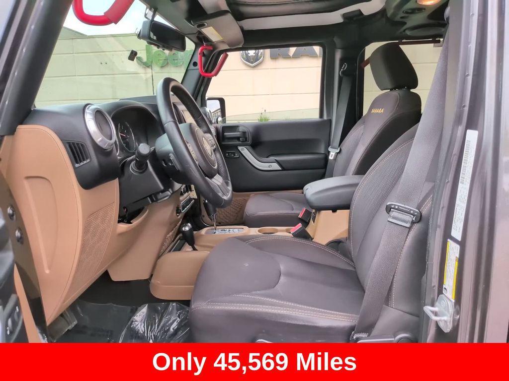 used 2014 Jeep Wrangler Unlimited car, priced at $19,692