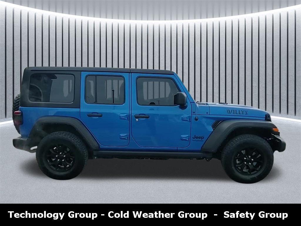 used 2022 Jeep Wrangler car, priced at $28,188