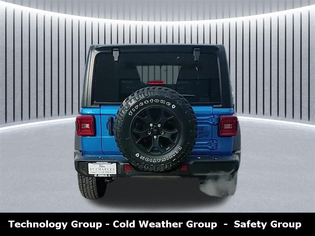 used 2022 Jeep Wrangler car, priced at $28,188