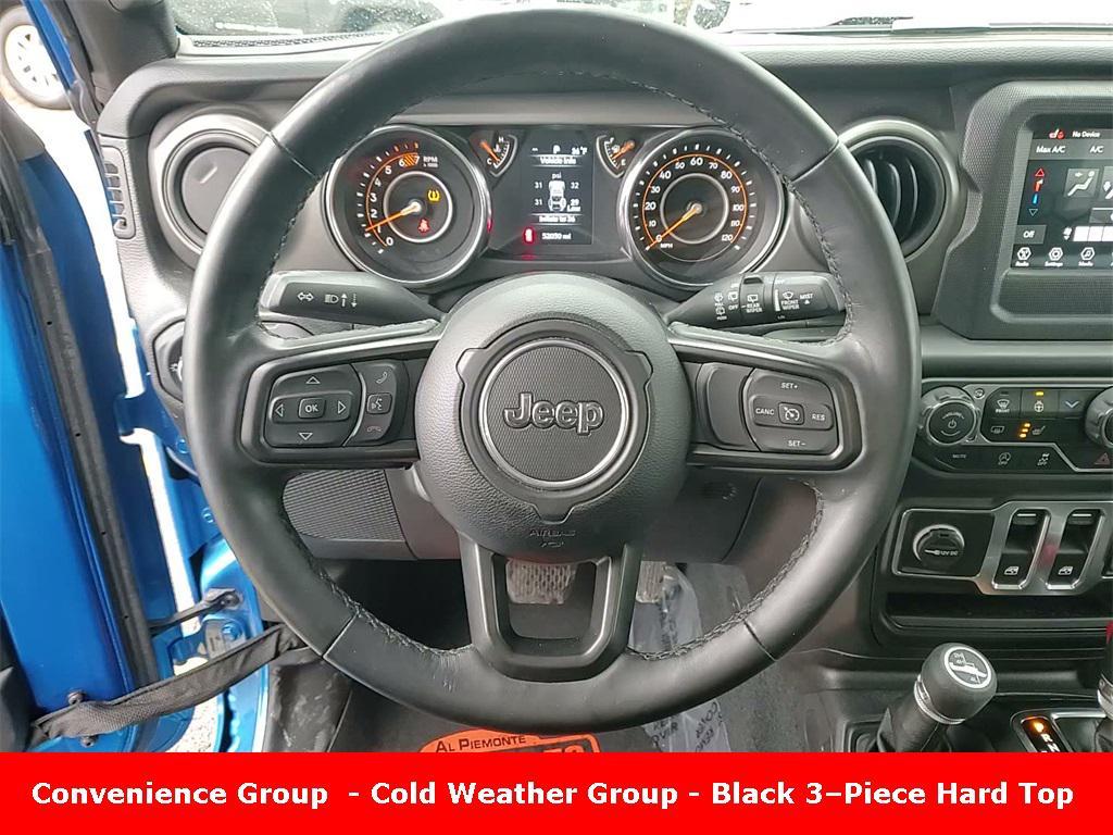 used 2022 Jeep Wrangler car, priced at $24,395