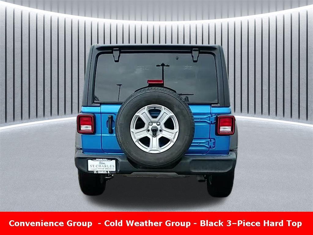 used 2022 Jeep Wrangler car, priced at $24,395