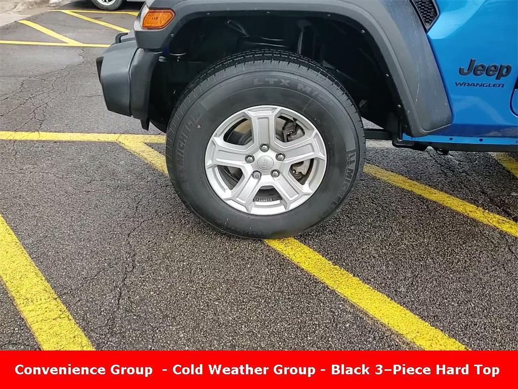 used 2022 Jeep Wrangler car, priced at $24,395