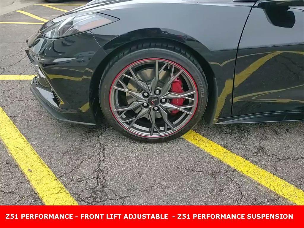 used 2024 Chevrolet Corvette car, priced at $71,600