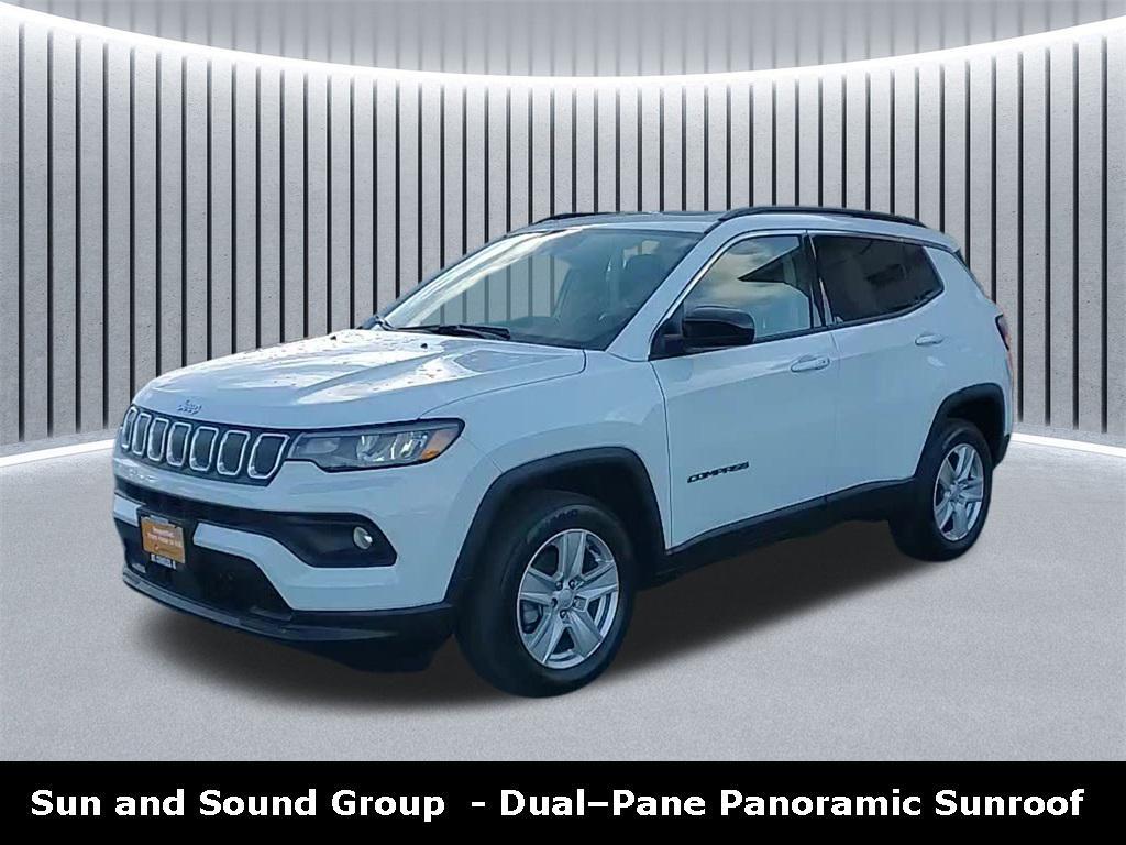 used 2022 Jeep Compass car, priced at $18,888