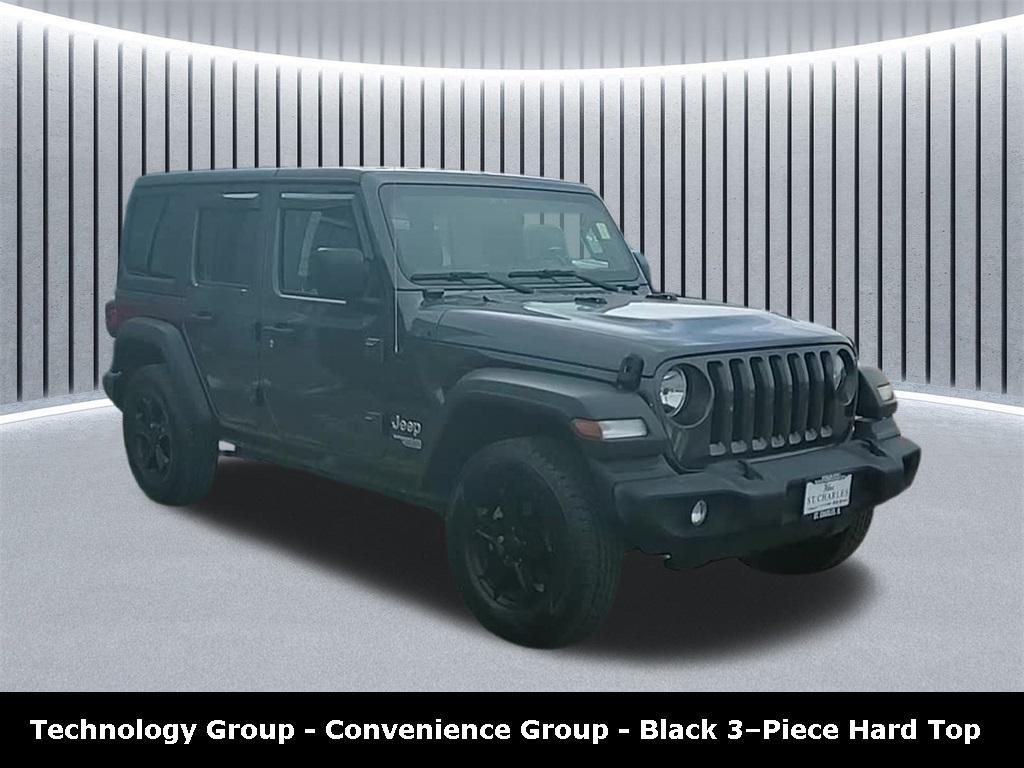 used 2020 Jeep Wrangler Unlimited car, priced at $22,688