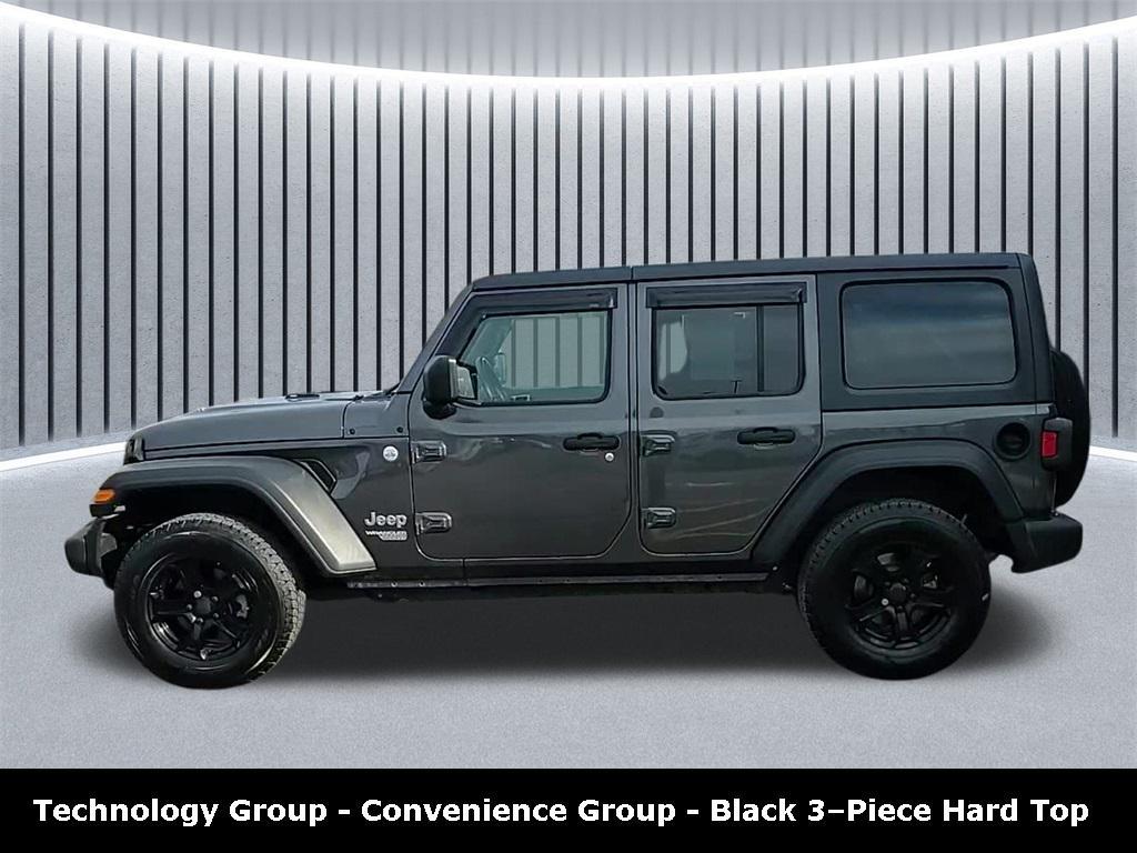 used 2020 Jeep Wrangler Unlimited car, priced at $22,688