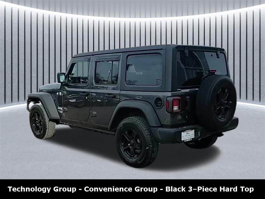 used 2020 Jeep Wrangler Unlimited car, priced at $22,688
