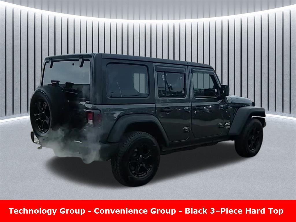 used 2020 Jeep Wrangler Unlimited car, priced at $20,899