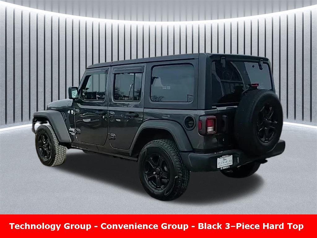 used 2020 Jeep Wrangler Unlimited car, priced at $20,899