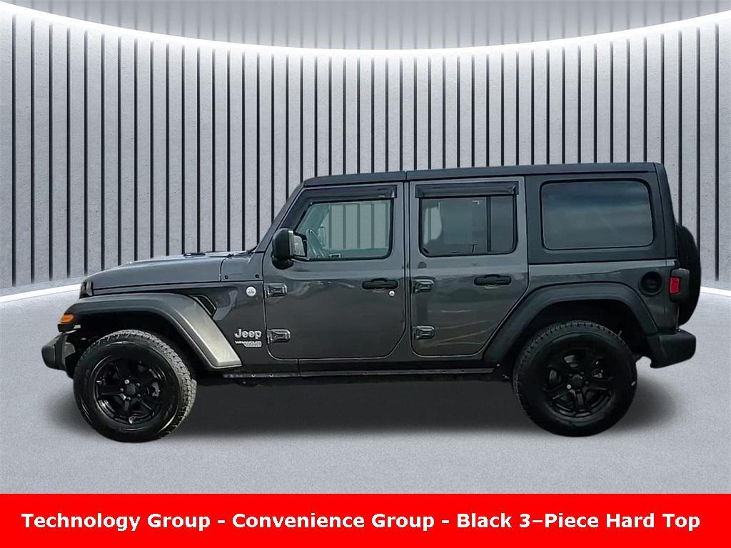 used 2020 Jeep Wrangler Unlimited car, priced at $20,899