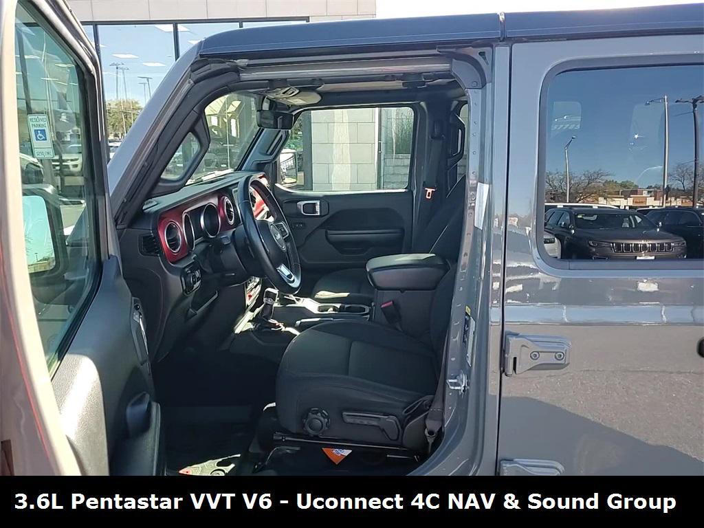 used 2021 Jeep Wrangler Unlimited car, priced at $34,988