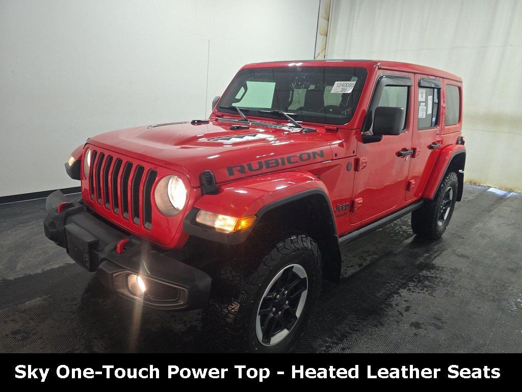 used 2021 Jeep Wrangler Unlimited car, priced at $35,388