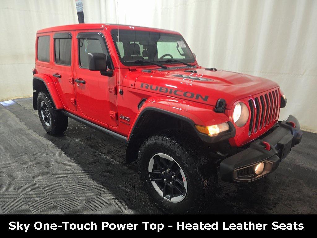 used 2021 Jeep Wrangler Unlimited car, priced at $35,388