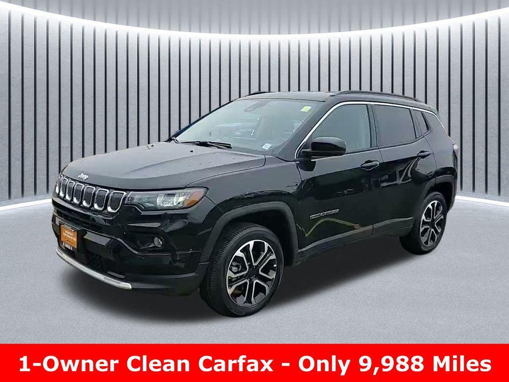 used 2022 Jeep Compass car, priced at $23,492
