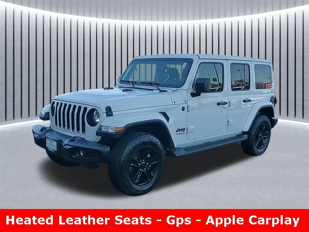 used 2021 Jeep Wrangler Unlimited car, priced at $32,895
