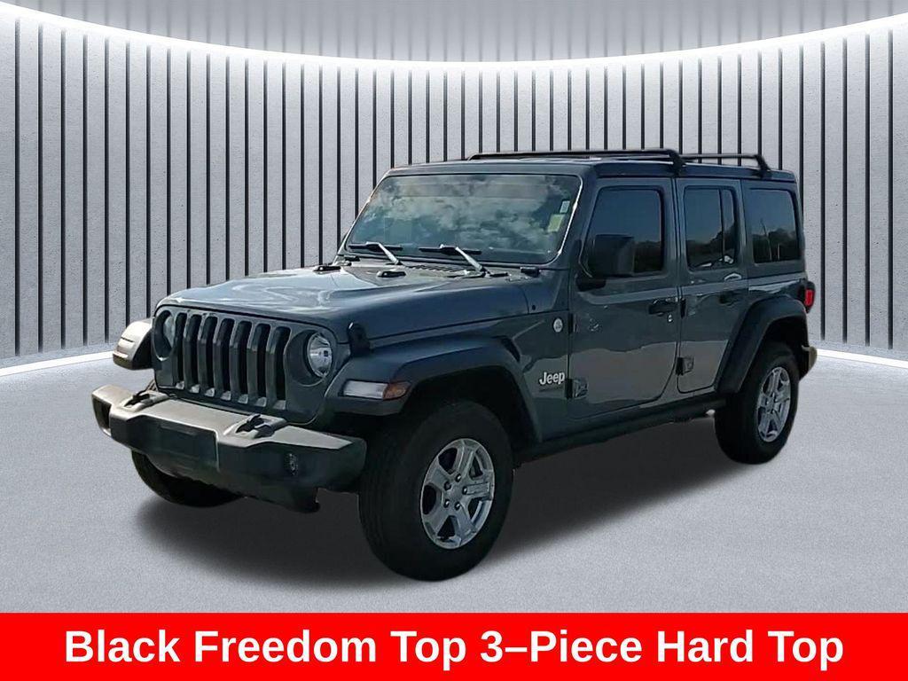 used 2019 Jeep Wrangler Unlimited car, priced at $18,995