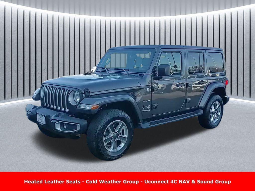 used 2020 Jeep Wrangler Unlimited car, priced at $26,989