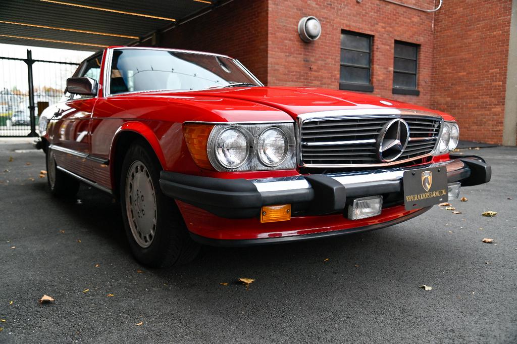 used 1987 Mercedes-Benz 560SL car, priced at $28,000
