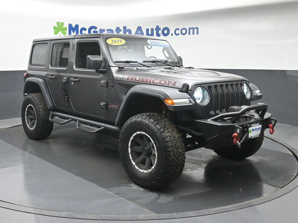 used 2019 Jeep Wrangler Unlimited car, priced at $34,500