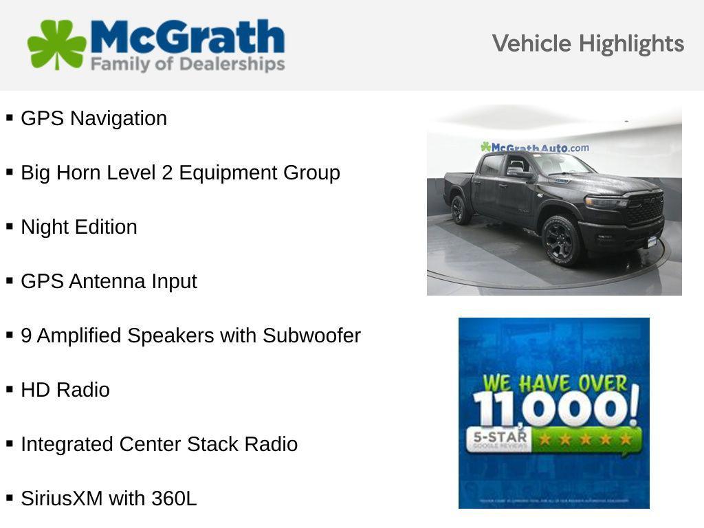 new 2026 Ram 1500 car, priced at $58,900