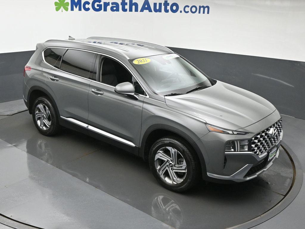 used 2021 Hyundai Santa Fe car, priced at $22,250