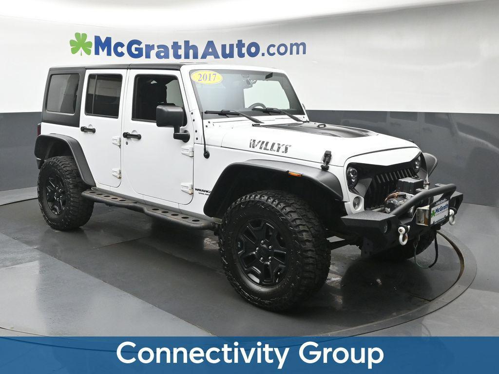 used 2017 Jeep Wrangler Unlimited car, priced at $17,800