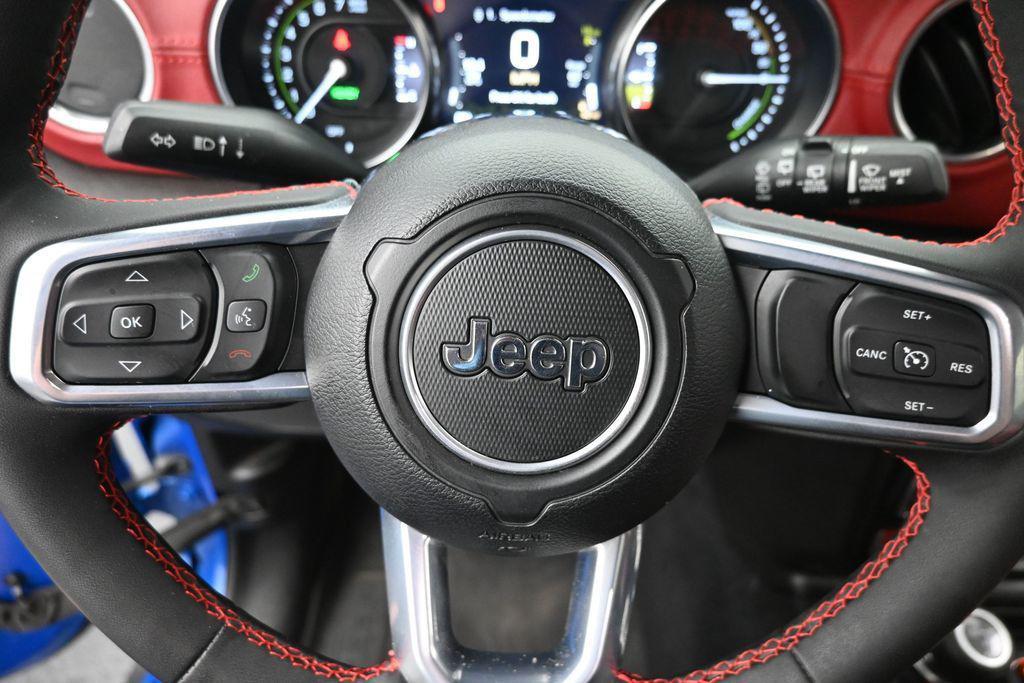 used 2023 Jeep Wrangler 4xe car, priced at $37,500