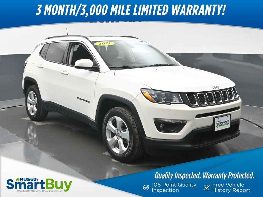 used 2021 Jeep Compass car, priced at $16,151