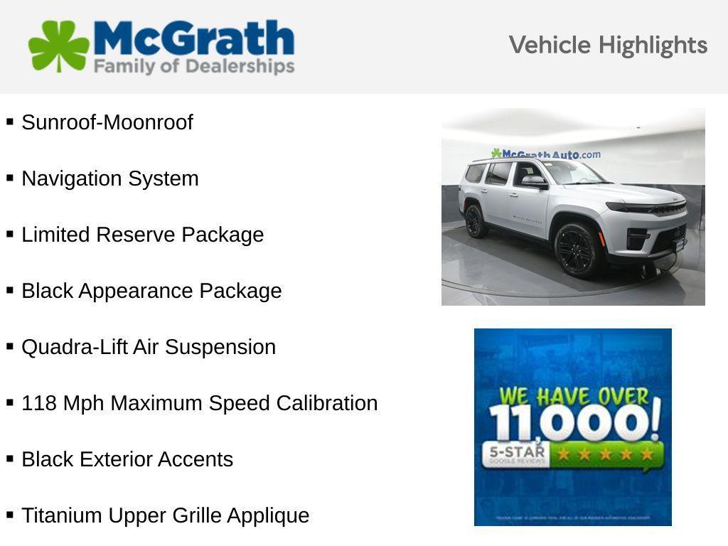 new 2026 Jeep Grand Wagoneer car, priced at $82,000