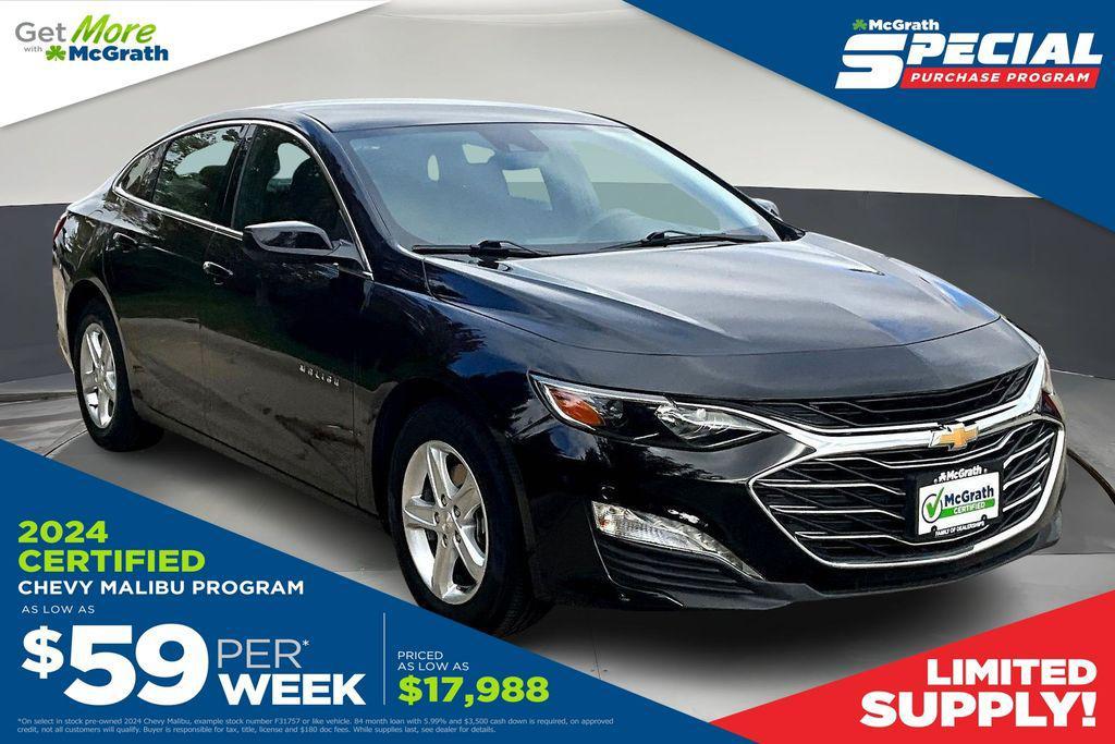 used 2024 Chevrolet Malibu car, priced at $19,997