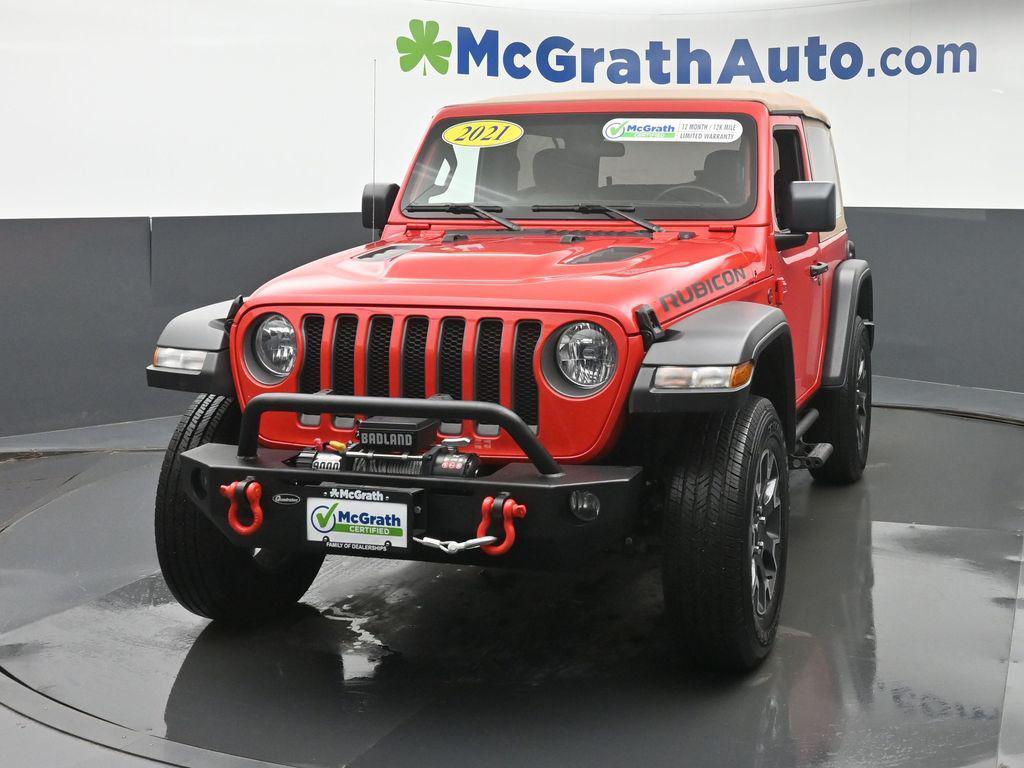 used 2021 Jeep Wrangler car, priced at $31,800