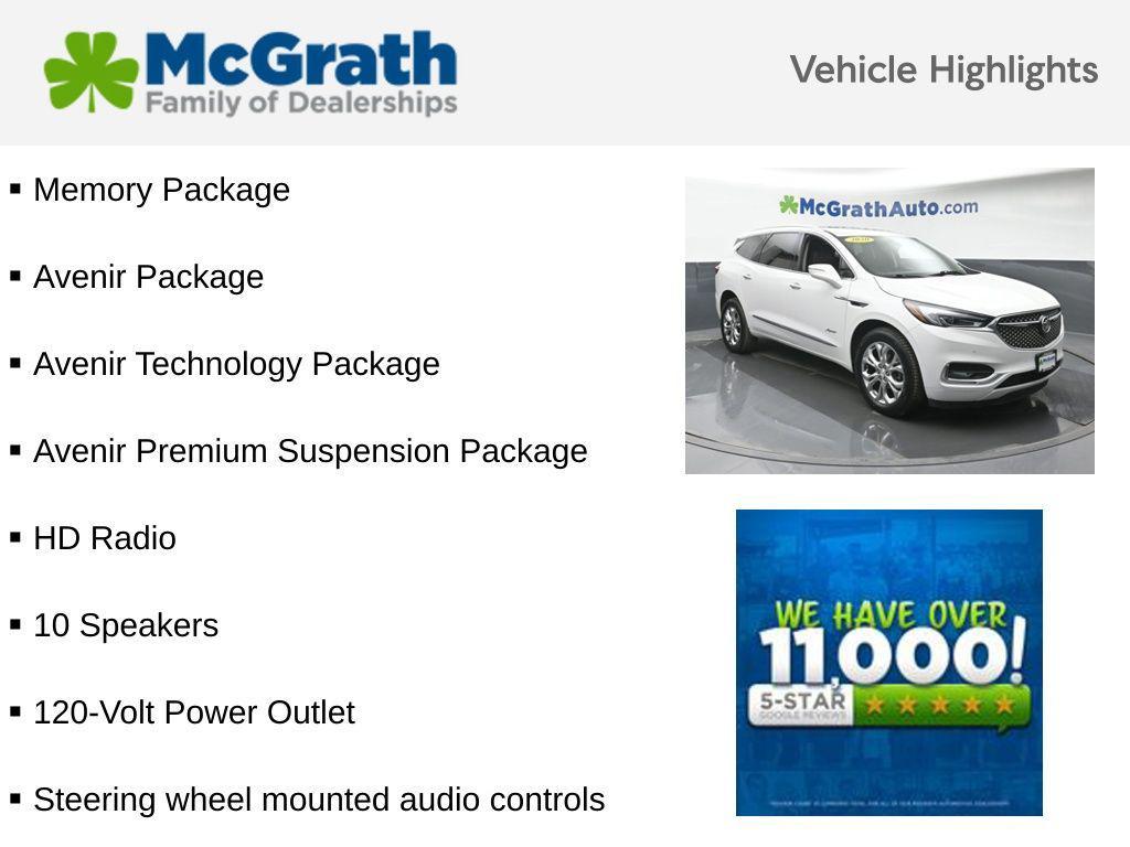 used 2020 Buick Enclave car, priced at $20,800