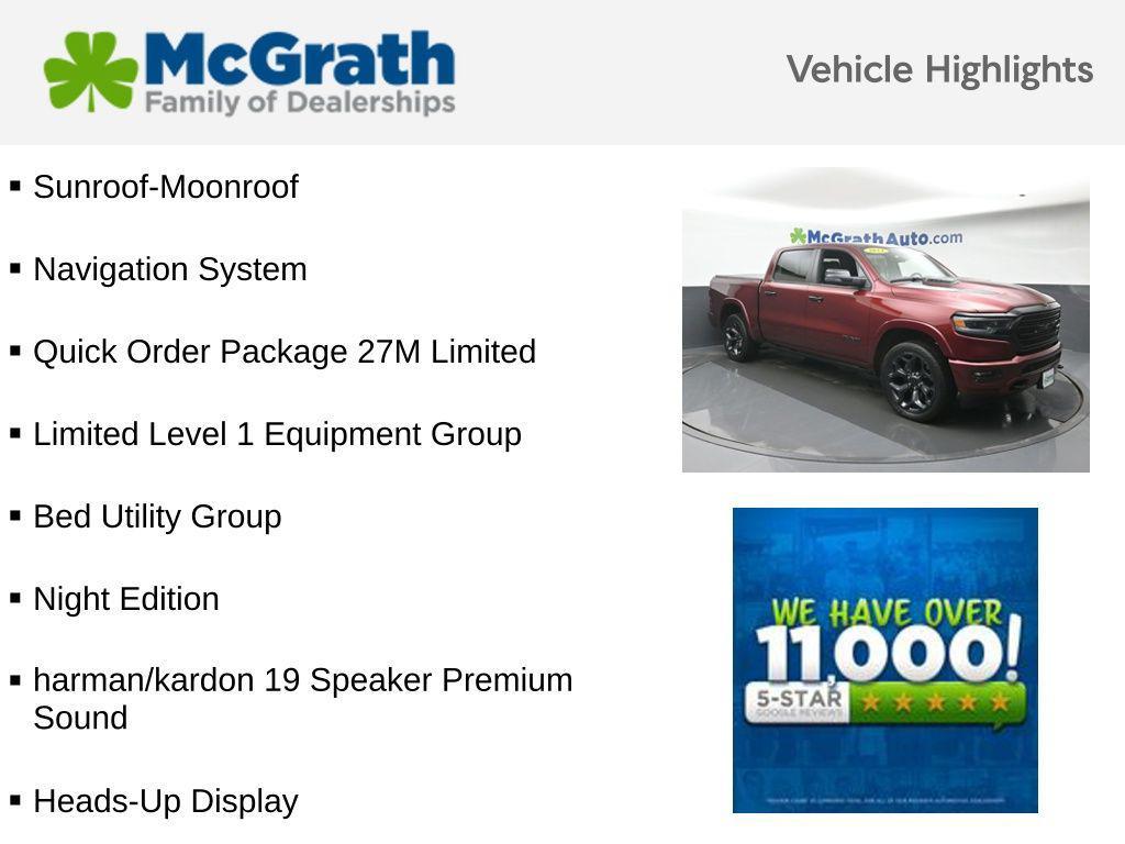 used 2024 Ram 1500 car, priced at $52,199