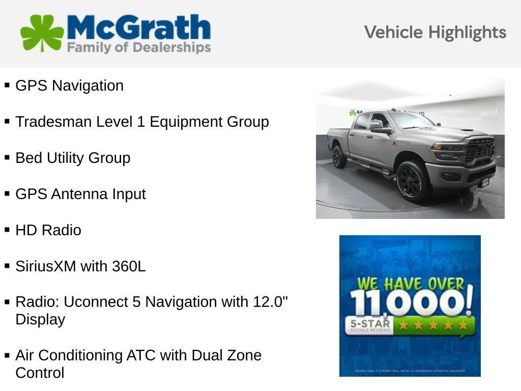 new 2026 Ram 2500 car, priced at $65,725