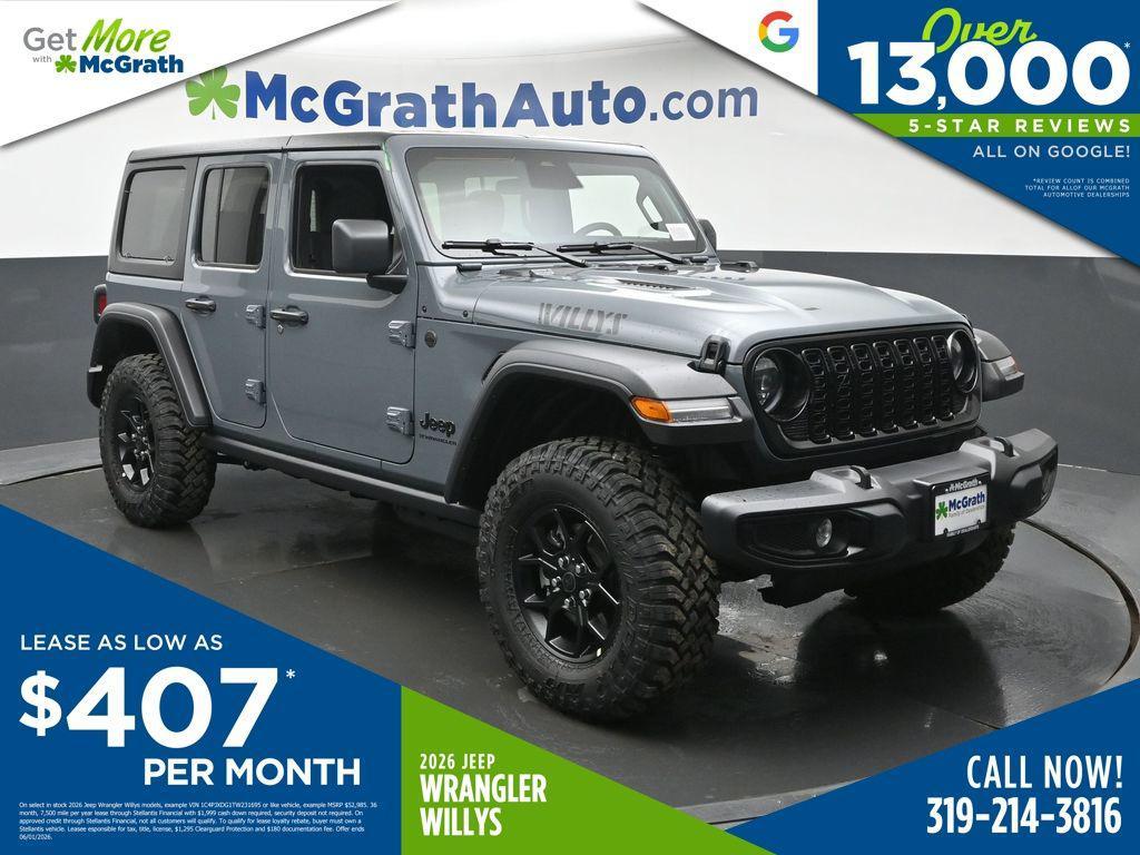 new 2026 Jeep Wrangler car, priced at $50,000