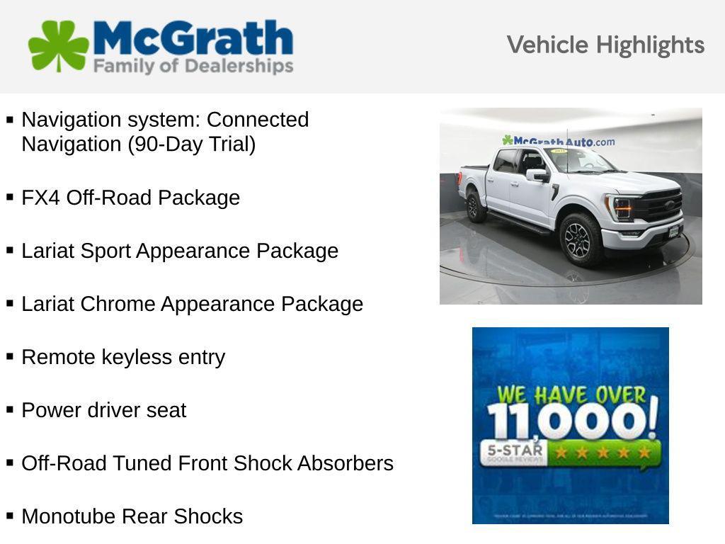 used 2021 Ford F-150 car, priced at $38,995