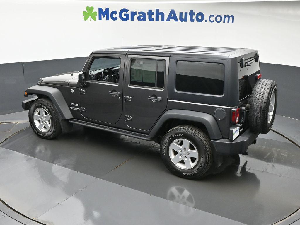 used 2017 Jeep Wrangler Unlimited car, priced at $24,450