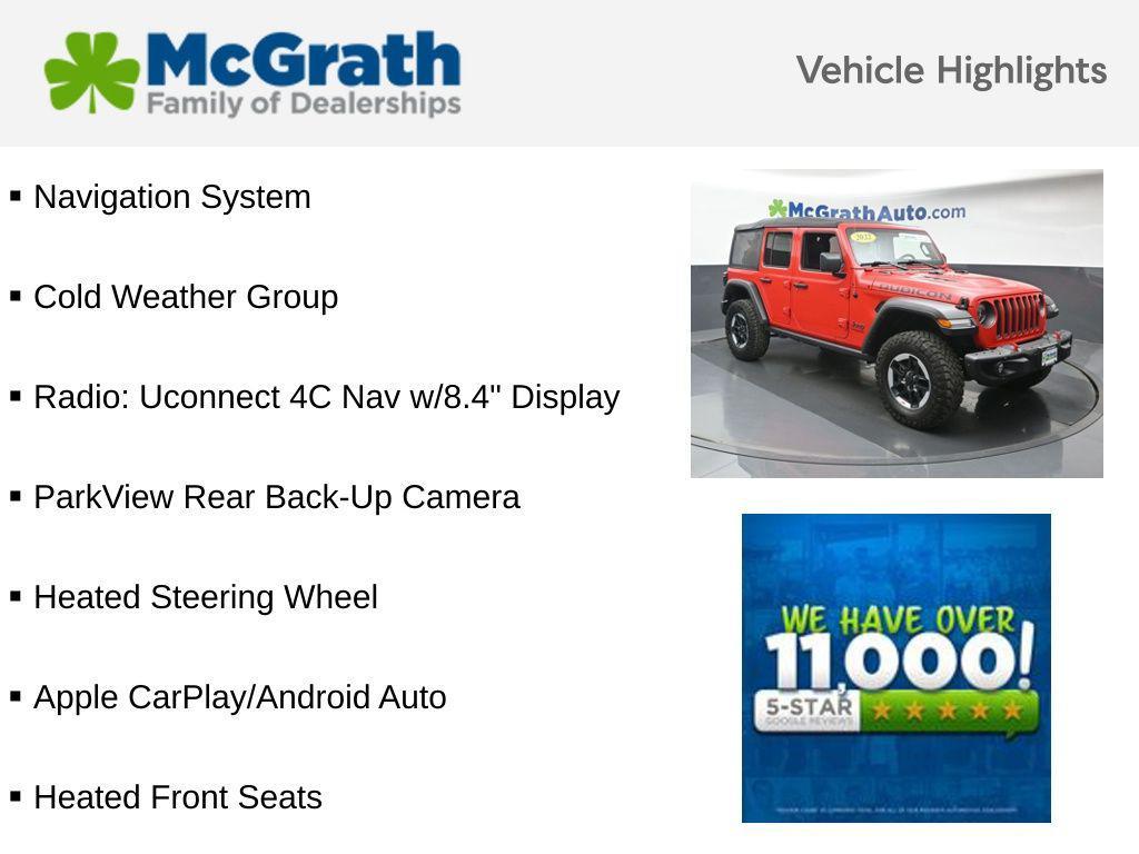 used 2022 Jeep Wrangler Unlimited car, priced at $34,500