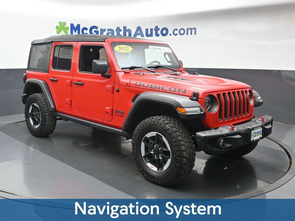used 2022 Jeep Wrangler Unlimited car, priced at $34,500