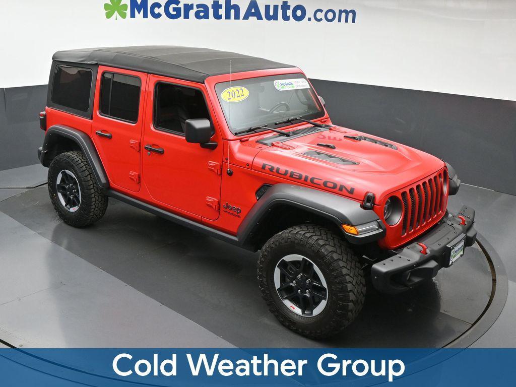 used 2022 Jeep Wrangler Unlimited car, priced at $34,500