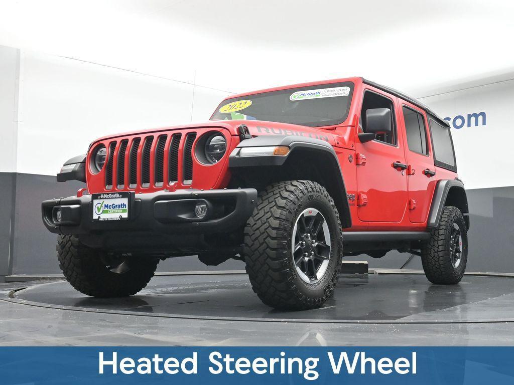 used 2022 Jeep Wrangler Unlimited car, priced at $34,500