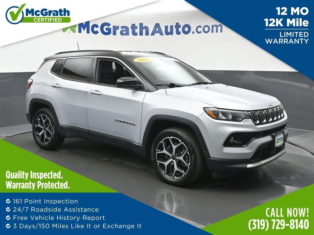 used 2025 Jeep Compass car, priced at $23,900