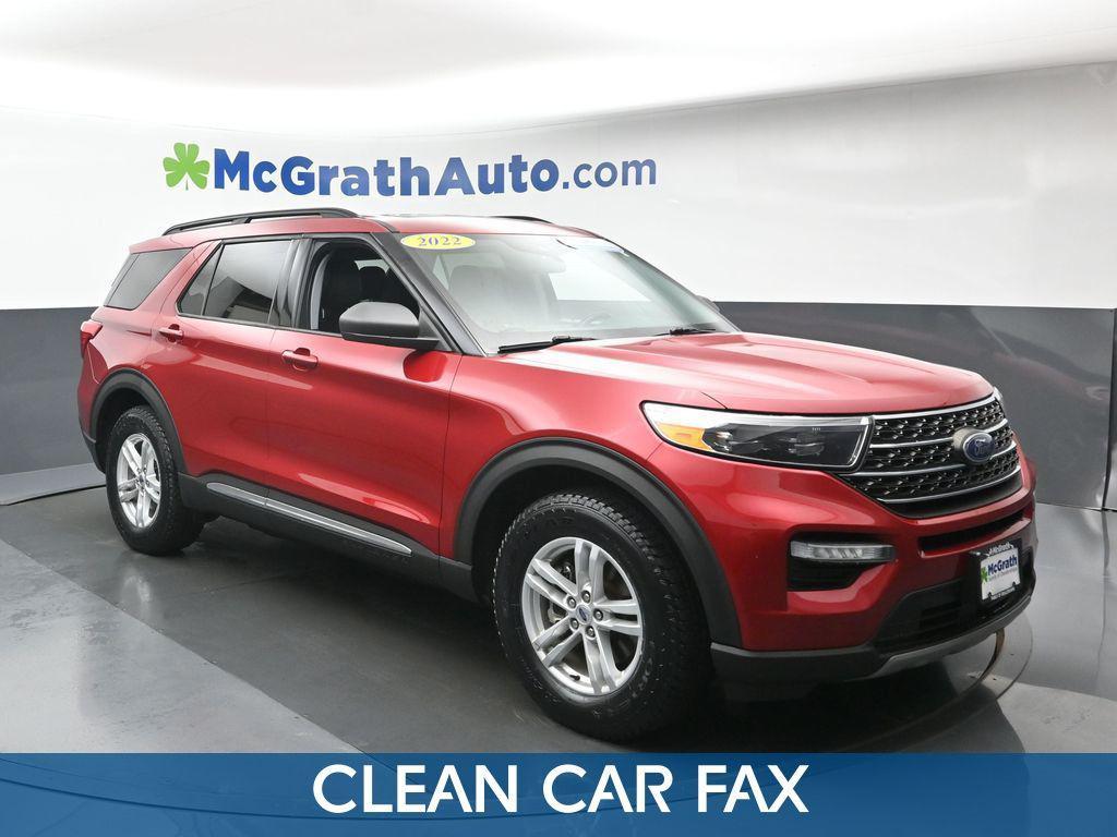 used 2022 Ford Explorer car, priced at $21,500