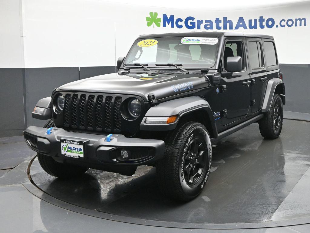 used 2023 Jeep Wrangler 4xe car, priced at $29,250