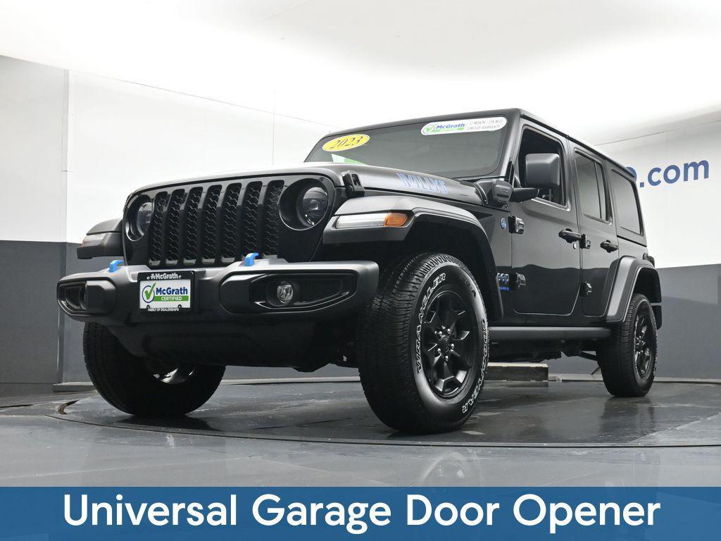 used 2023 Jeep Wrangler 4xe car, priced at $29,250