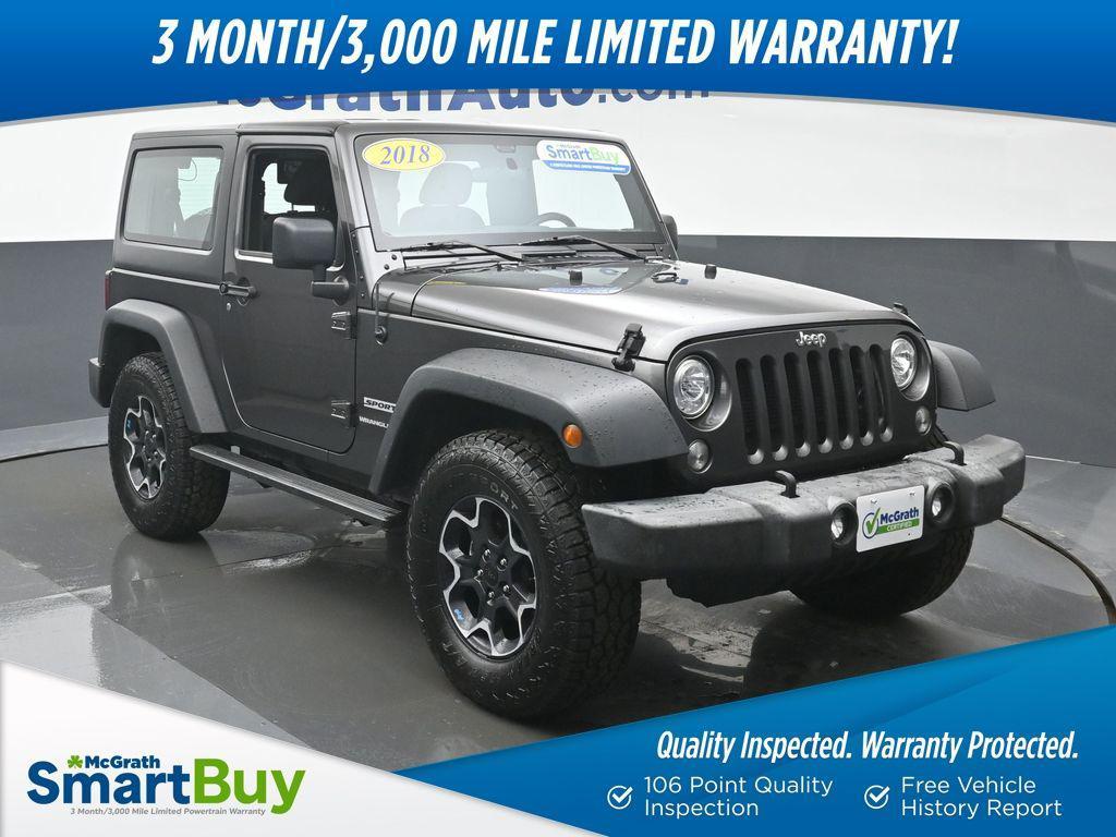 used 2018 Jeep Wrangler JK car, priced at $21,333