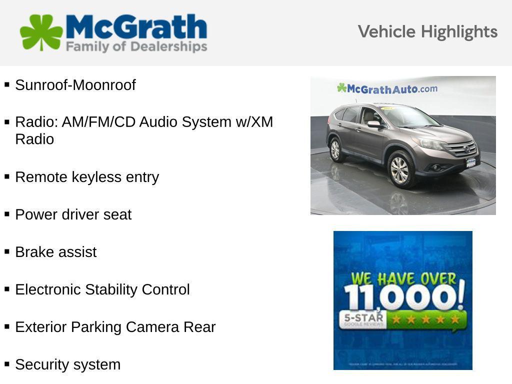 used 2014 Honda CR-V car, priced at $15,728
