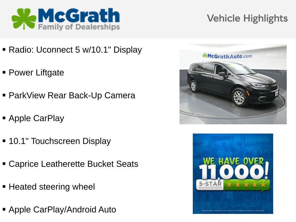 used 2024 Chrysler Pacifica car, priced at $28,850