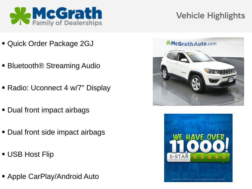 used 2020 Jeep Compass car, priced at $16,600