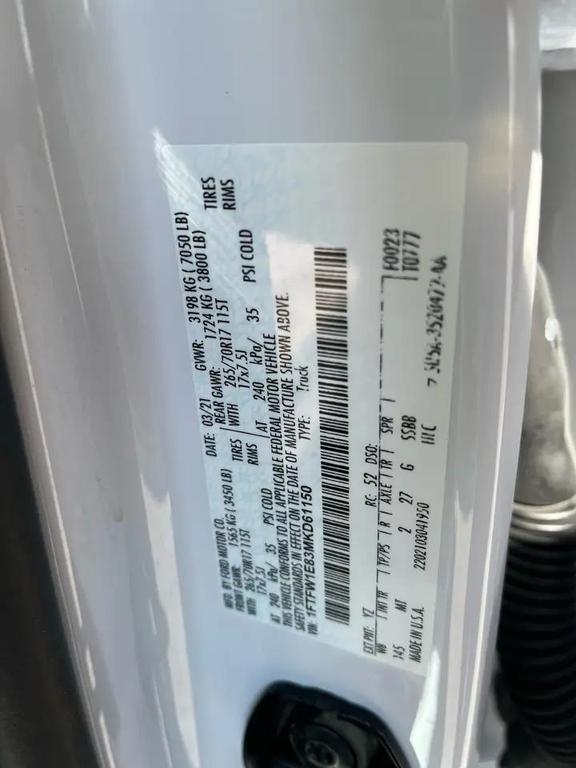 used 2021 Ford F-150 car, priced at $19,995